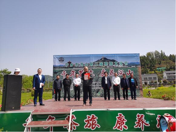 湖南沩山第二届茶旅文化节开幕